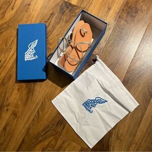 Ancient Greek sandals eleftheria gold sandals